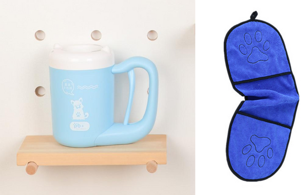 Pet Foot Clean Cup Tool Silicone Cat and Dog Paw Washer