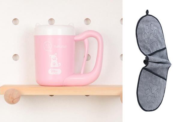 Pet Foot Clean Cup Tool Silicone Cat and Dog Paw Washer