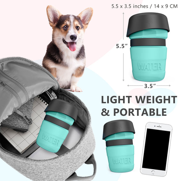 Pet Outdoor Foldable Water Bottle Travel Water Dispenser Cup