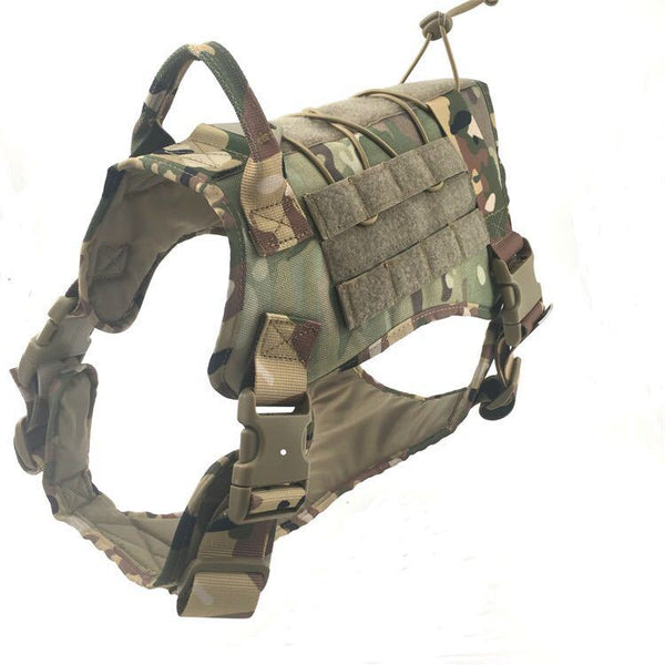 Tactical Dog Vest Harness K9 Unit Patrol Equipment Chest Strap