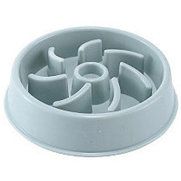 Portable Pet Feeding Bowls Slow Down Eating Food Dishes - in Various Shapes and Colors