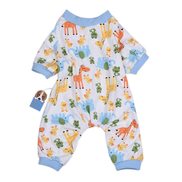 Pet Pajama Style Jumpsuit For Small Dogs