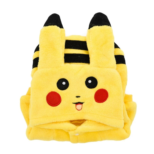 Cute Pikachu Cat Costume Cosplay Kitten Hoodies