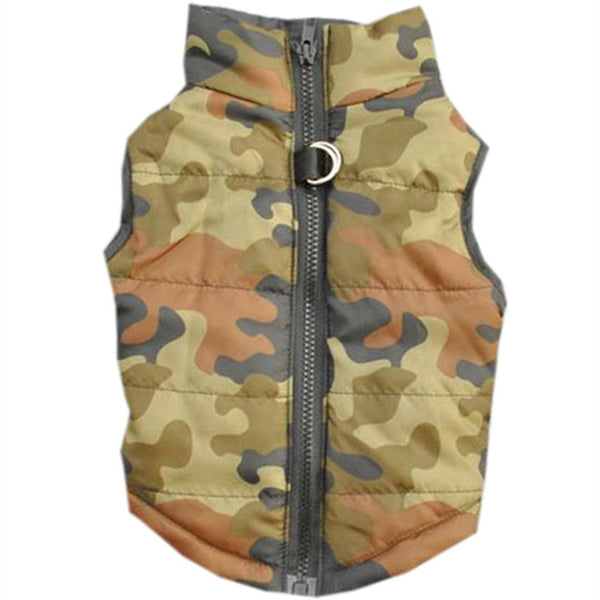 Windproof Winter Pet Jacket Padded Clothes