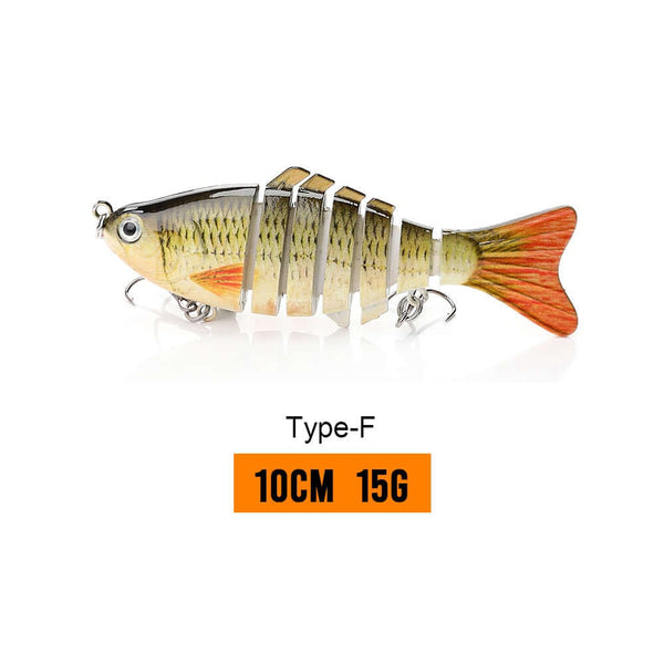 10/14cm Sinking Wobblers Fishing Lures Jointed Crankbait