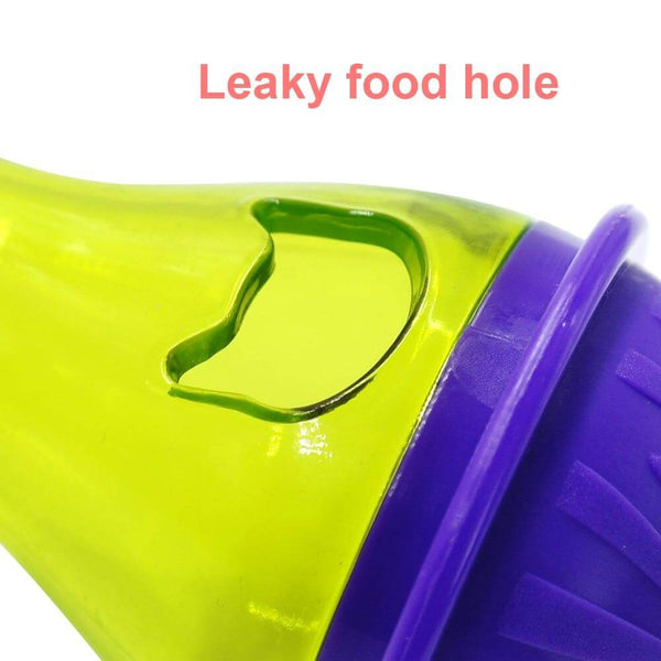 2 in 1 Interactive Cat Toy, Puzzle Feeder, Training Food Dispenser