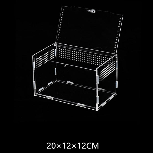 Transparent Acrylic Reptile Breeding Box Various Sizes