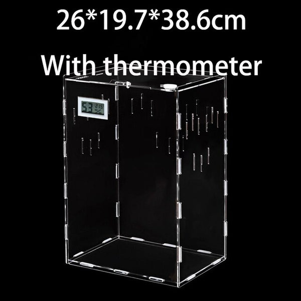 Transparent Acrylic Reptile Breeding Box Various Sizes