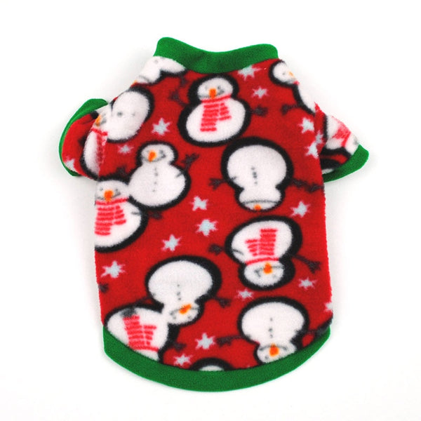 Dog Clothes Winter Autumn Warm Fleece Vest T-Shirt