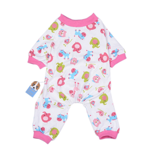Pet Pajama Style Jumpsuit For Small Dogs