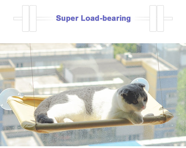 Cozy Hanging Hammock Bed For Cats Cat Bed Pet Shelf Bearing 20kg