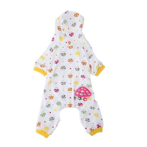 Pet Pajama Style Jumpsuit For Small Dogs