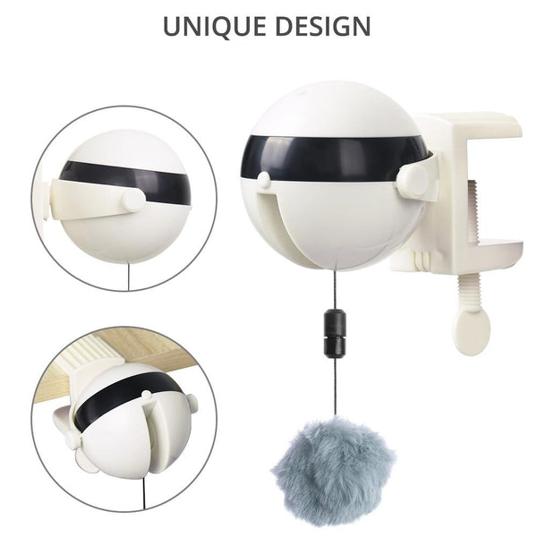 Interactive Cat Ball Toy Electric Automatic Lifting Teaser Toys for Kittens