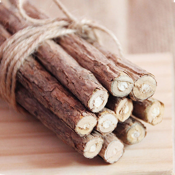 Natural Catnip Stick Cat Teeth Cleaning Sticks Toy - 10-20 Pieces