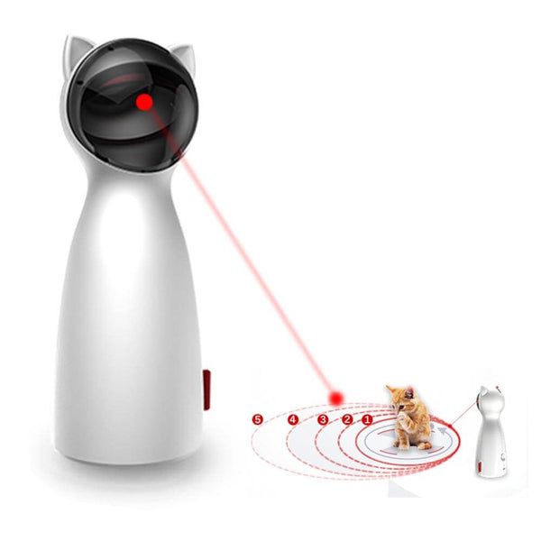 Automatic Cat Toys Interactive Smart Teasing LED Laser for All Cats