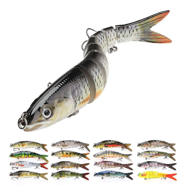 10/14cm Sinking Wobblers Fishing Lures Jointed Crankbait