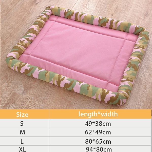 Pet Bed Mat Summer Cooling Pad Washable Breathable for Cats, Dogs