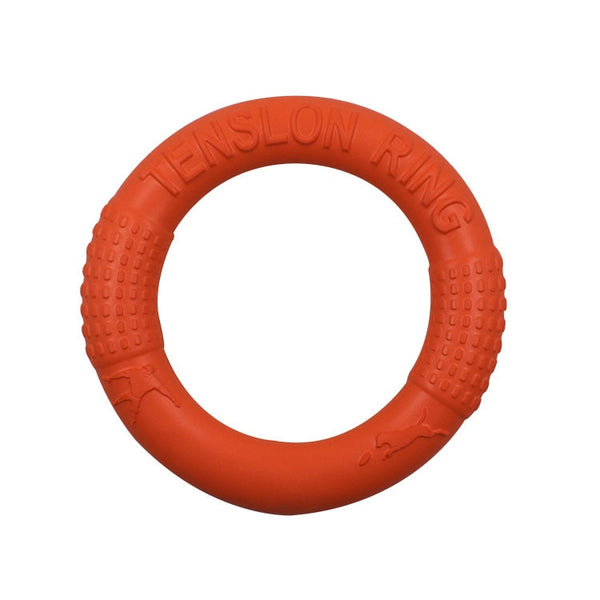 Dog Training Ring Puller Toy Bite Resistant Rubber Toys