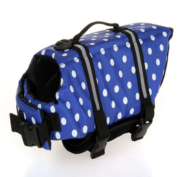 Dog Life Vest Summer Printed Pet Safety Jacket Swimwear