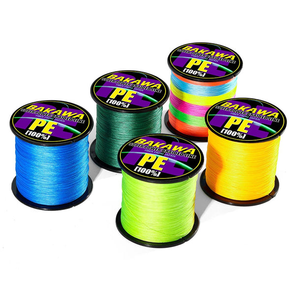 PE 4 Braided Fishing Line 300m/330yds Floating Line