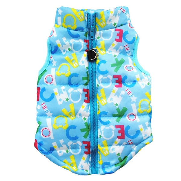 Windproof Winter Pet Jacket Padded Clothes