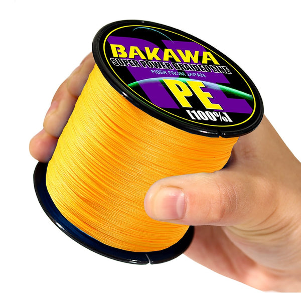 PE 4 Braided Fishing Line 300m/330yds Floating Line