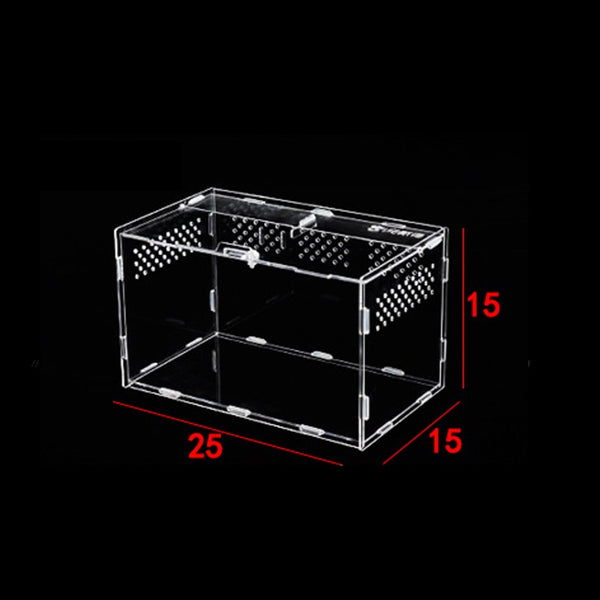 Transparent Acrylic Reptile Breeding Box Various Sizes