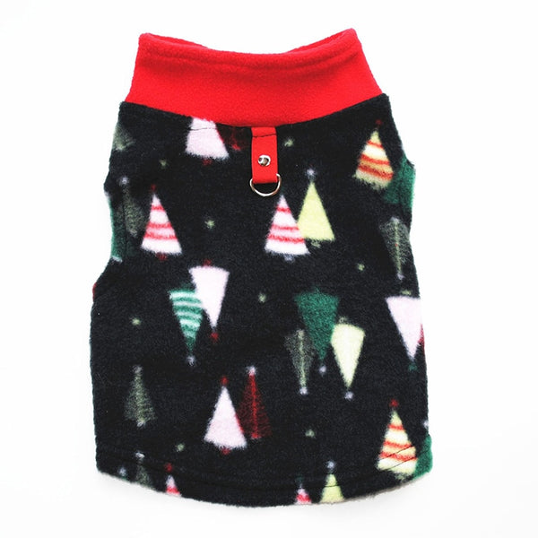 Dog Clothes Winter Autumn Warm Fleece Vest T-Shirt