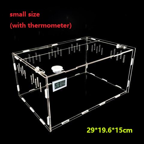 Transparent Acrylic Reptile Breeding Box Various Sizes