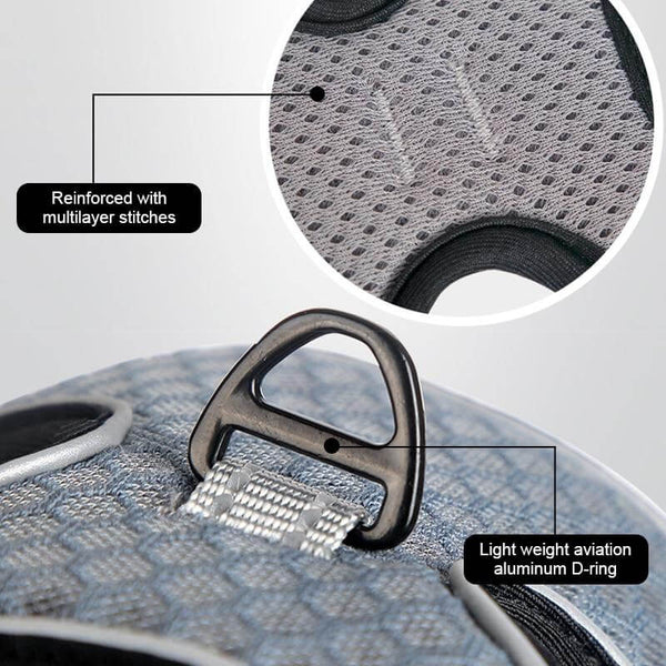 Adjustable Mesh Harness For Cats Reflective Vest Harness and Leash Set