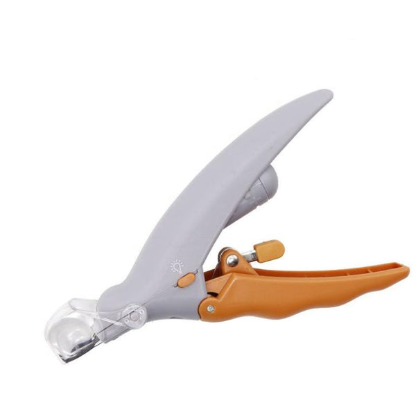 Professional Nail Clipper Tool for Dogs With LED Light & 5X Magnifier Safety Pet Nail Trimmer