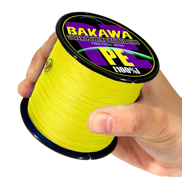 PE 4 Braided Fishing Line 300m/330yds Floating Line