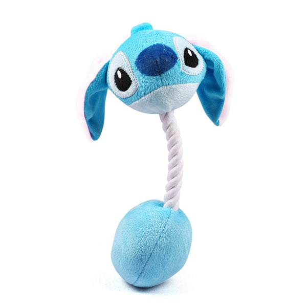 Stitch Plush Rope Knot Toy for Dogs and Cats