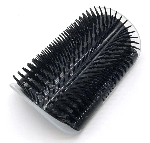 Cat Self Groomer Wall Brush Corner Massage Brush Comb Pads