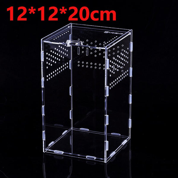 Transparent Acrylic Reptile Breeding Box Various Sizes