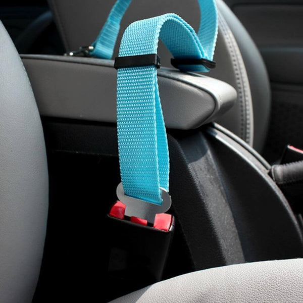 Adjustable Safety Seat Belt Nylon Car Seat Leash for Dogs