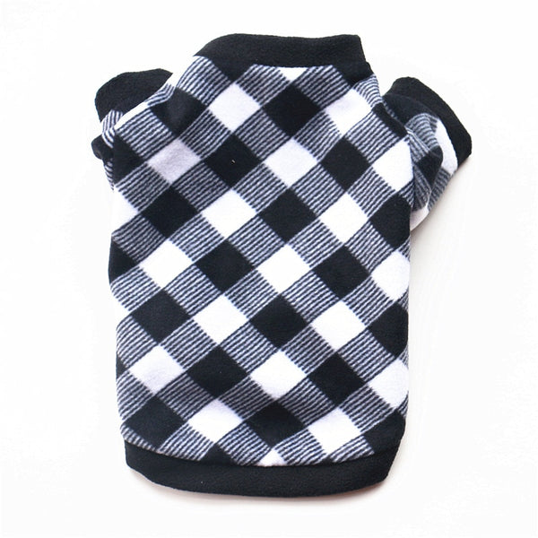 Warm Fleece Dog Pullover Clothes