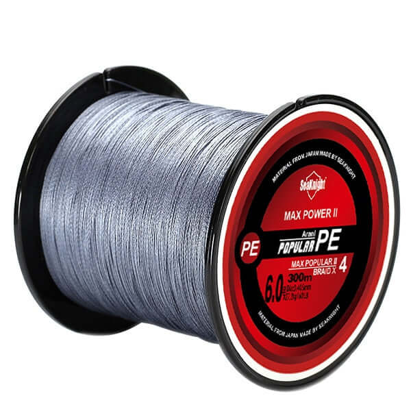 4 Strands 300m PE Braided 8-80LB Multifilament Fishing Line