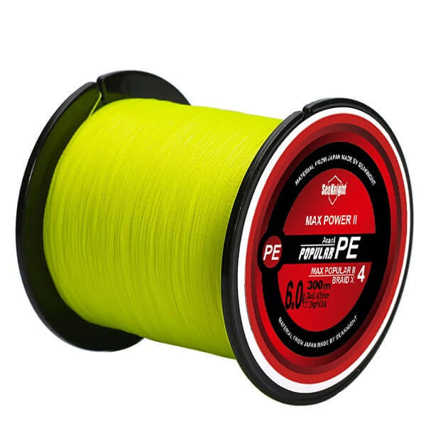 4 Strands 300m PE Braided 8-80LB Multifilament Fishing Line
