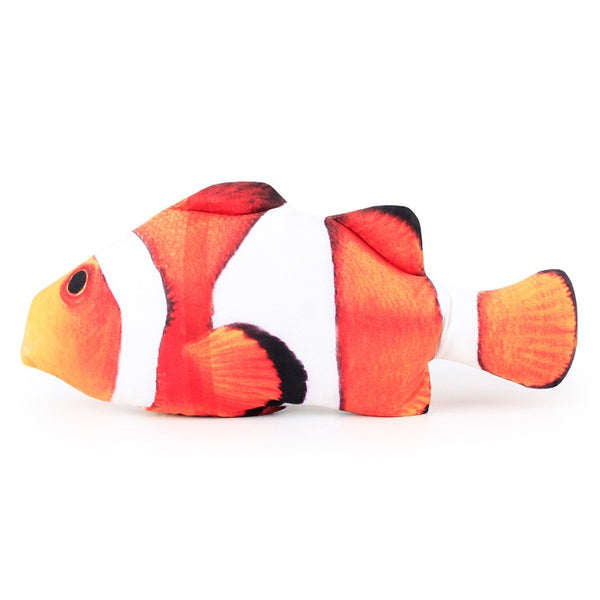 Plush Catnip Mint Stuffed 30-60cm Big Fish Shape Cat Toys