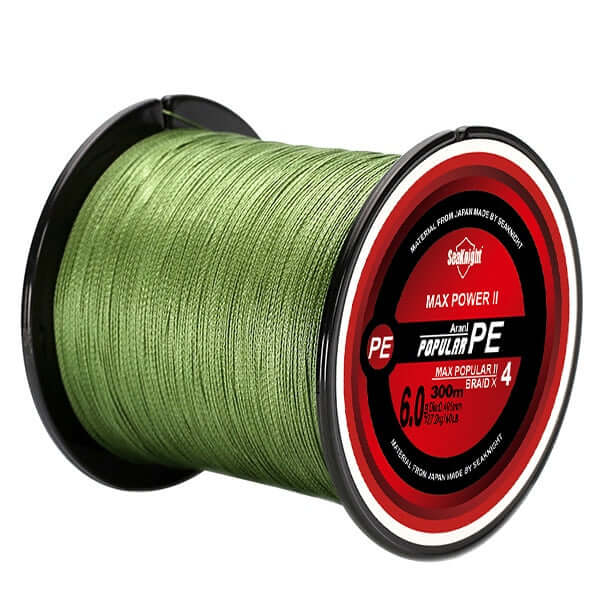 4 Strands 300m PE Braided 8-80LB Multifilament Fishing Line