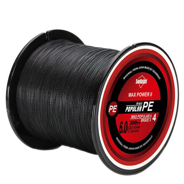 4 Strands 300m PE Braided 8-80LB Multifilament Fishing Line