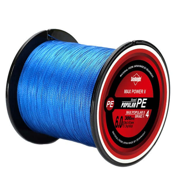 4 Strands 300m PE Braided 8-80LB Multifilament Fishing Line