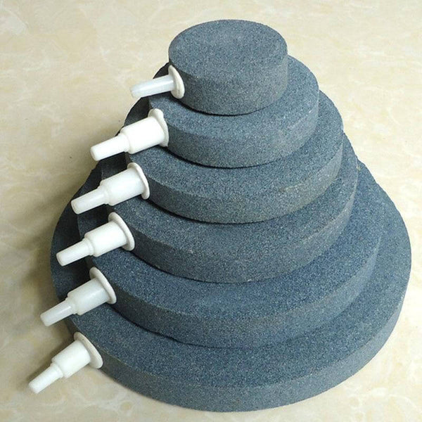 40-80mm Bubble Stone Aerator for Aquarium, Fish Tank Hydroponic Oxygen Plate Mini Air Pump
