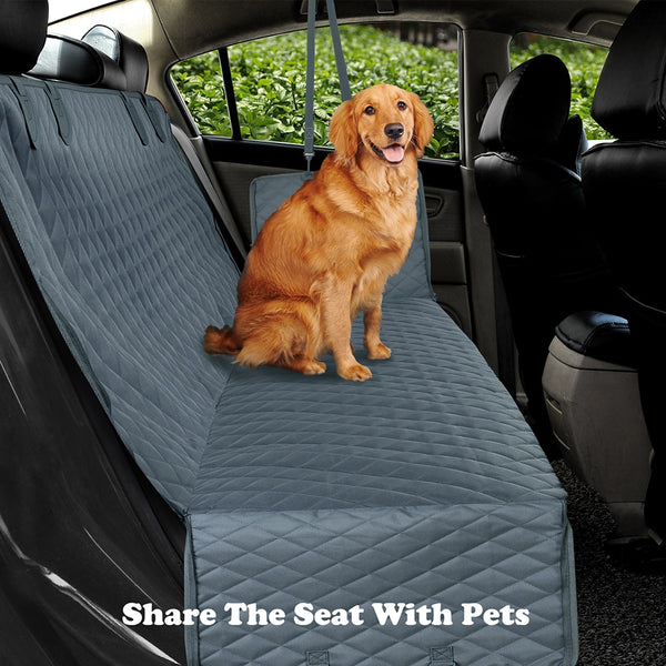 Dog Car Back Seat Cover Waterproof Pet Transport Backseat Protector Mat