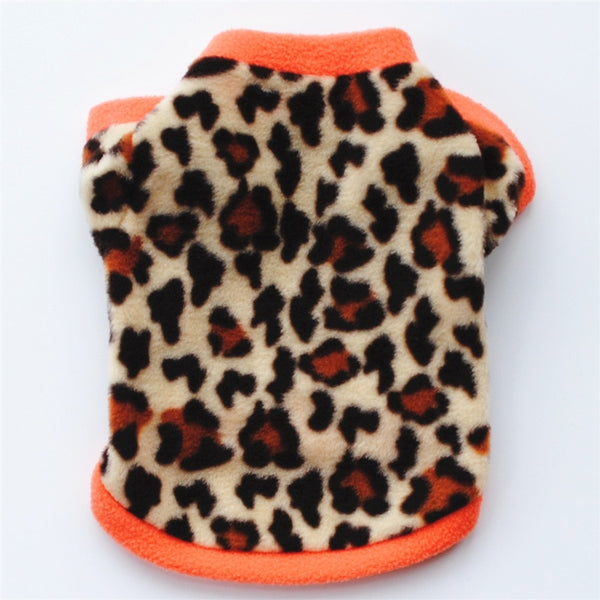Warm Fleece Dog Pullover Clothes