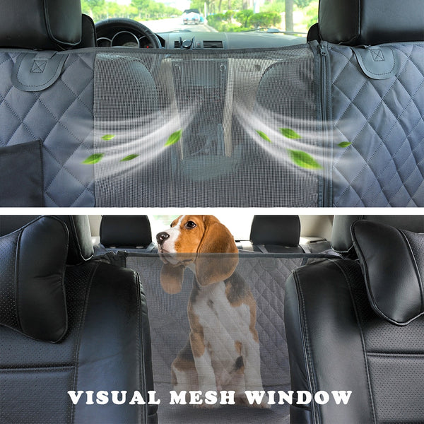 Dog Car Back Seat Cover Waterproof Pet Transport Backseat Protector Mat
