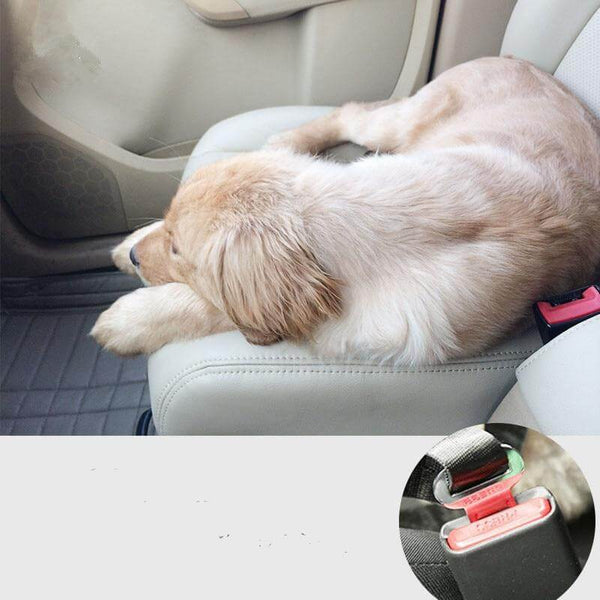 Adjustable Safety Seat Belt Nylon Car Seat Leash for Dogs