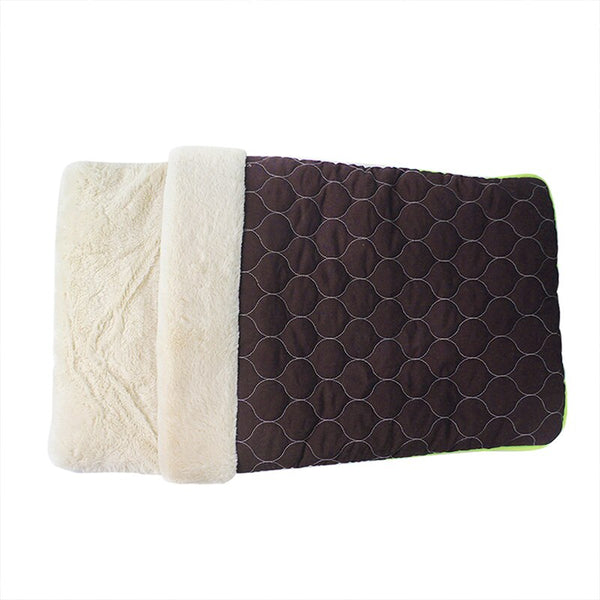 Warm Pets Bed Winter Plush Nest Sleeping Bags for Small Dogs and Cats