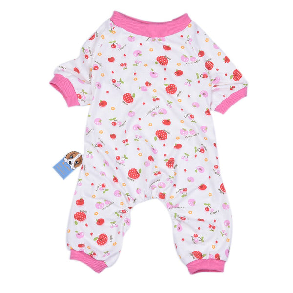 Pet Pajama Style Jumpsuit For Small Dogs